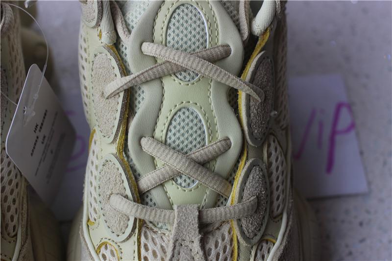 God Yeezy 500 Desert Rat Super Moon Yellow retail sample version ready